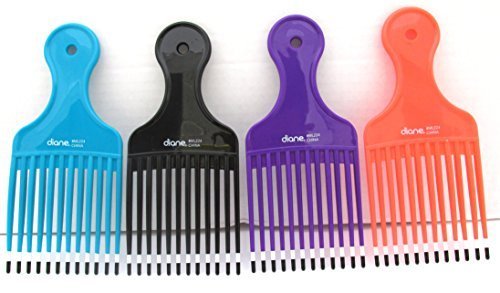 Afro Pik Large - Purple, Hair comb, detangler, detangles, gets rid of the knots in your hair, won’t pull on your hair, protects your scalp, easy to use, salon, barber