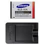 Samsung Lithium-Ionen-Akku Ladeger�t f�r L100/110/200/210/310W, WB500, IT100, PL50/60/65, ES55