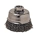 Crimped Cup Brushes - 3" crimp cup pop2-3/4"x.014 5/8-11 pop
