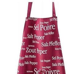 Sch�rze Rot Kochsch�rze Grillsch�rze Salz Pfeffer