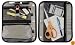Case-it Pencil Pouch for Binders with 3 Zipper Pockets, Grey, 9 inch x 11 inch, PEN-03-GRY