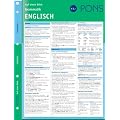 PONS Grammatik auf einen Blick. Englisch