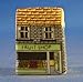 Porcelain China Collectable Thimble - Miniature House Shape - Fruit Shop
