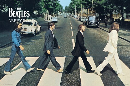 Beatles - Abby Road poster print,36 in. x 24 in.