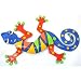 Painted Hanging Gecko #2 13- Oil Drum Art