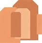 QuicKutz CC-TAGS-01 Nesting Shapes Die Sets, Square Tags