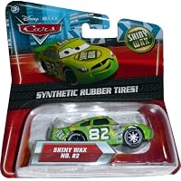 Disney Pixar Cars Exclusive SHINY WAX with Synthetic Rubber Tires