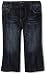 Designer Pants - Guess Baby Denim Bootcut Jean, Dark Stone, 24 Months