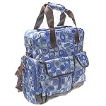 Multifunction Diaper Tote Bags Baby Nappy Bag Larger Capacity Mummy Handbag Backpack (Blue) Multifunction Diaper Tote Bags Baby Nappy Bag Larger Capacity Mummy Handbag Backpack (Blue)