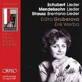 グルベローヴァの80年ザルツブルグ (Mendelssohn; Schubert; Strauss, R - Lieder)