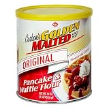 Golden Malted Pancake & Waffle Flour, Original, 16-Ounce Cans (Pack of 6)