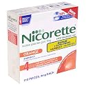 Nicorette Stop Smoking Aid, 4 mg, Gum, Orange, Starter Kit, Bonus 110 pieces