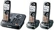 Panasonic Dect 6.0 Expandable Titanium Digital Cordless Answering System - 3 Handset System (KX-TG9343T)
