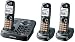Electronics : Panasonic Dect 6.0 Expandable Titanium Digital Cordless Answering System - 3 Handset System (KX-TG9343T)