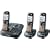 Panasonic Dect 6.0 Expandable Titanium Digital Cordless Answering System - 3 Handset System (KX-TG9343T)