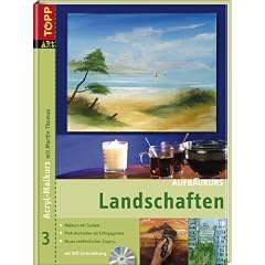 Landschaften. Acryl-Malkurs 03. Aufbaukurs mit DVD (Gebundene Ausgabe)
