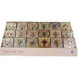 M Monogram Jewel and Gold Foil Embellished Pocket Note Pads, One or Three, Single