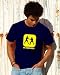 T-Shirt Bis einer heult-navy-neonyellow-3XL