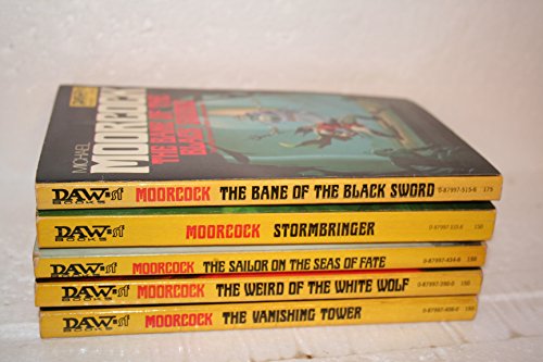 Michael Moorcock's Elric Saga 5-title Collection:#2 The Sailor on the Sea of Fate; 3 The Weird of the White Wolf; 4 The Vanishing Tower; 5 The Bane of the Black Sword; 6 Stormbringer