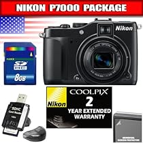 Nikon Coolpix P7000 10.1 MP Digital Camera with 7.1x Wide Zoom-Nikkor ED Lens and 3-Inch LCD Package 1