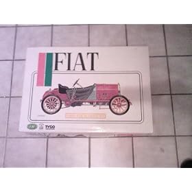 Pocher Fiat Grand Prix de France 1907 1/8 Scale Vintage Car Model Kit