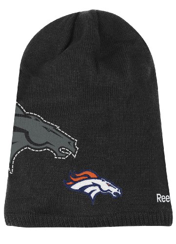 Denver Broncos Reebok 2010 Player Sideline Cuffless Long Knit Hat
