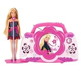 Lexibook - RCD160BB - Boombox Radio Lecteur CD Barbie