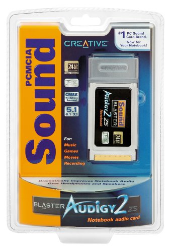 Creative Sound Blaster Audigy 2 ZS Notebook Clamshell Sound Card (53SB053000003) Creative Sound Blaster Audigy 2 ZS Notebook Clamshell Sound Card (53SB053000003)