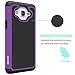 Galaxy On5 Case, OEAGO Samsung Galaxy On 5 Case Cover Accessories - Shock-Absorption Dual Layer Defender Protective Case Cover For Samsung Galaxy On5 G550 - Purple