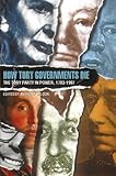 How Tory governments fall : the Tory party in power since 1783