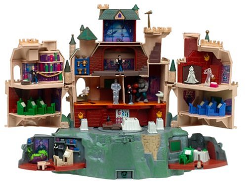51PMBTXJEAL Harry Potter Hogwarts School Deluxe Electronic Playset