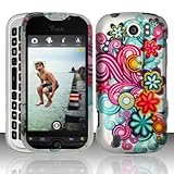 HTC Mytouch 4g Slide Accessory - Rainbow Flower conceptual Design Protectiv ....
