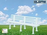 Produkt-Bild: Gartenbank Juist wei&szlig; Blome 4-Sitzer