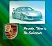 Porsche Automobile Graphics Custom Photo Mouse Pad, Mat. Personalize with Your Own Text. NEW