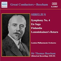 Symphony No. 4, En Saga, Finlandia (Beecham, Lpo)
