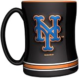 MLB New York Mets 15-Ounce Sculpted Relief Mug
