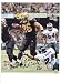 Deuce McAllister Autographed/Hand Signed New Orleans Saints 8x10 Photo (Running vs. the Eagles)