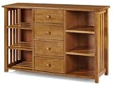 Review Home Decorators Collection  / Mission Console Table W/6shlvs 6 Shelves Light Cherry