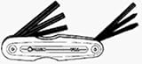 6-Piece Duracast Bike-Mate Hex Key Set
