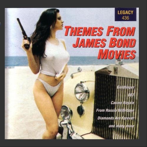 Original album cover of Themes From James Bond Movies by James Bond themes