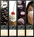 Produkt-Bild: File Art - Design Etiketten - Motiv Coffee and Sweets - breit