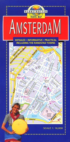 City Travel Guides Discounted  Books : Amsterdam (Globetrotter Travel Map)
