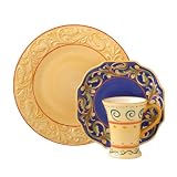Pfaltzgraff Villa della Luna 3-Piece Placesetting.  Service for 1