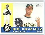 Gio Gonzalez / Chicago White Sox - 2009 Topps Heritage Card # 101 - MLB Baseball Trading Card in Screwdown!