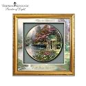 Thomas Kinkade "Blessings Of Faith" Framed Shadowbox Plate: Limited To 7,500 by The Bradford Exchange