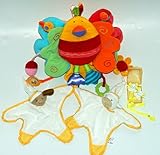 ご出産祝い 布おもちゃ ピヨピヨバード どうぶつおあそびタオル ラムとドッグ スマイルギフトセット3点組み カーケース入りどうぶつクリップ2個おまけ付 知育