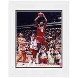 Moses Malone Action Double Matted 8 x 10 Photograph (Unframed)