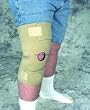 1 Each Single Extended Size Knee Wrap Beige Invacare Supply Group 5561633