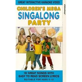 Children's Mega Singalong Party [VHS] [1994]