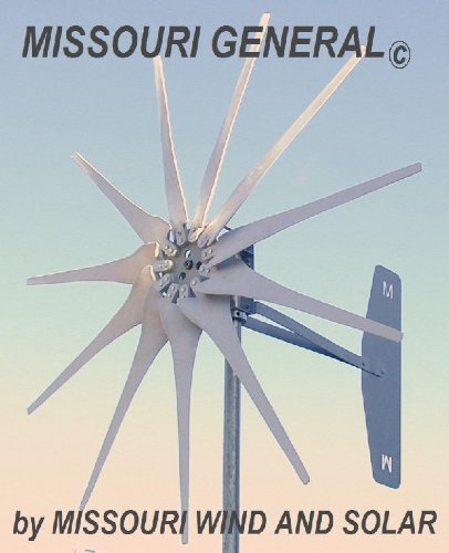 Missouri General 1600 Watt Wind Turbine - 9 Blade - 24v Missouri General 1600 Watt Wind Turbine - 9 Blade - 24v